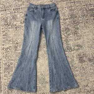 Commense Light Blue Flare Jeans